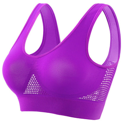 Plus Size Women's Small Chest Push-up Workout Running Yoga A&S Collection
