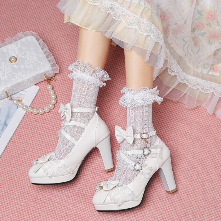 Step into Sweet Style: Women's Candy Chunky Heels for Every Occasion CJNS1752723