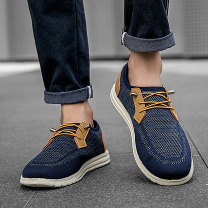 Casual Slip-on Mesh Shoes Lightweight Breathable Loafers Men Walking Running Sports Shoes A&S Collection