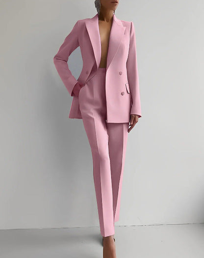 Elegant Long Sleeve Pant Set CJ