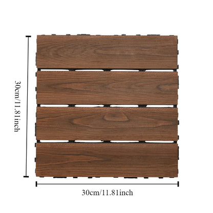 Decoration Of Household Splicing Solid Wood Flooring, Terrace, Courtyard, Outdoor Ground, Balcony Renovation, Solid Wood Floorin A&S Collection