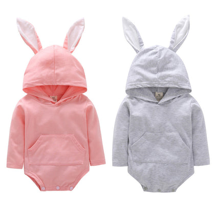 Autumn Newborn Girls Jumpsuits Clothes Baby Knit Rompers + Hat + Bib Pure Color Knitted Long A&S Collection