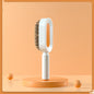 Self Cleaning Hair Brush For Women One-key Cleaning Hair Loss Airbag Massage Scalp Comb Anti-Static Hairbrush CJ