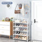 Clothes Hat Hangers Shoe Rack Multi-ayer Shoe Rack Simple Floor Shoes and Hat Racks Load-bearing Living Room Organizer Shelf A&S Collection