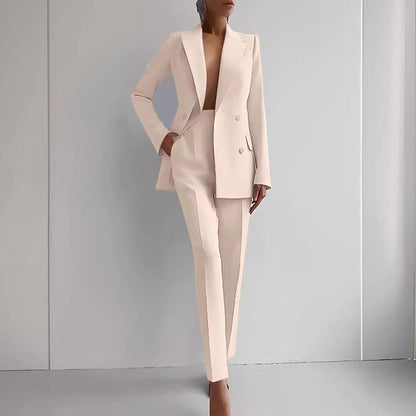 Elegant Long Sleeve Pant Set CJ