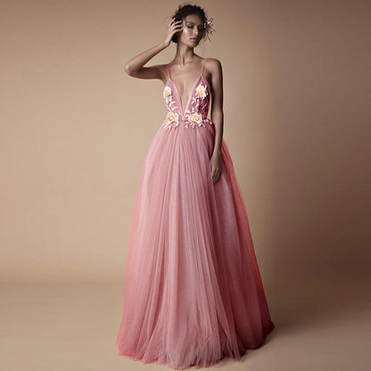 Bride Wedding Dress Women New Style Sling Bridesmaid Dress A&S Collection