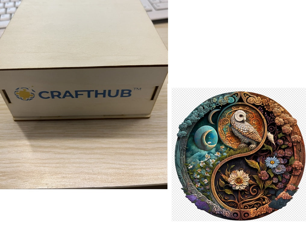 Animal Puzzle Craft Hub: A3 Size Creativity Kit for All Ages A&S Collection