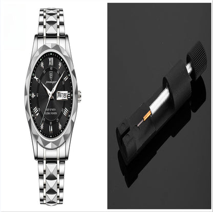 Men's Waterproof Double Calendar Luminous Quartz Watch A&S Collection