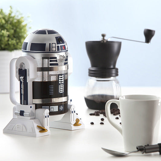 R2-D2 French press coffee maker: Brew your coffee with a Star Wars twist 960ML A&S Collection