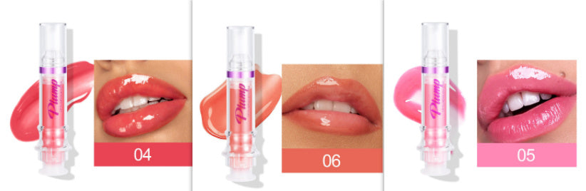 New Tube Lip Rich Lip Color Slightly Spicy Lip Honey Lip Glass Mirror Face Lip Mirror Liquid Lipstick A&S Collection