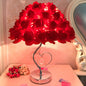 Creative Simple European Table Lamp Bedroom Bedside Rose A&S Collection