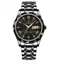 Men's Waterproof Double Calendar Luminous Quartz Watch A&S Collection