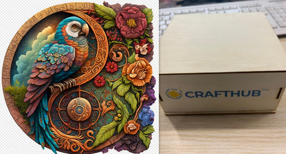 Animal Puzzle Craft Hub: A3 Size Creativity Kit for All Ages A&S Collection