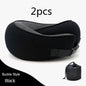 Travel Neck Pillow Non-Deformed Airplane Pillow Travel Neck Cushion Durable U-Shaped Travel Memory Cotton Nap Neck Pillow A&S Collection