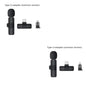 Dual Wireless Lavalier Microphone - Perfect for Outdoor Use with Crystal-Clear Audio CJ