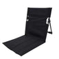 Foldable Camping Chair Outdoor Garden Park Single Lazy Chair Backrest Cushion Picnic Camping Folding Back Chair Beach Chairs A&S Collection