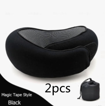 Travel Neck Pillow Non-Deformed Airplane Pillow Travel Neck Cushion Durable U-Shaped Travel Memory Cotton Nap Neck Pillow A&S Collection