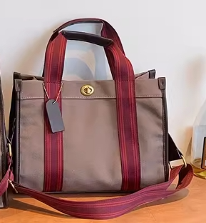 Women's Oversized Canvas Tote Bag, 2024 Spring/Summer A&S Collection