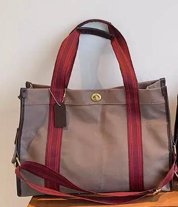 Women's Oversized Canvas Tote Bag, 2024 Spring/Summer A&S Collection