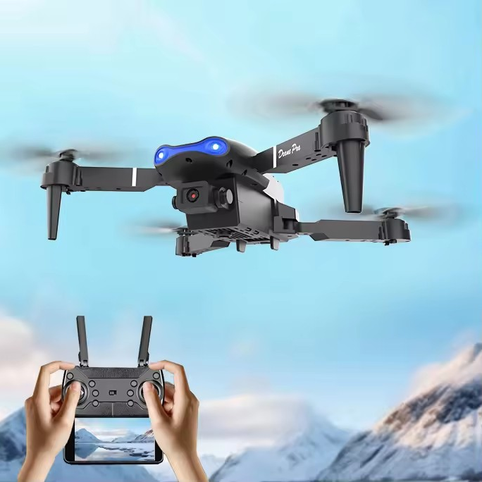 Professional E99Pro Drone with HD 4k dual camera and GPS remote control toy mini drone A&S Collection