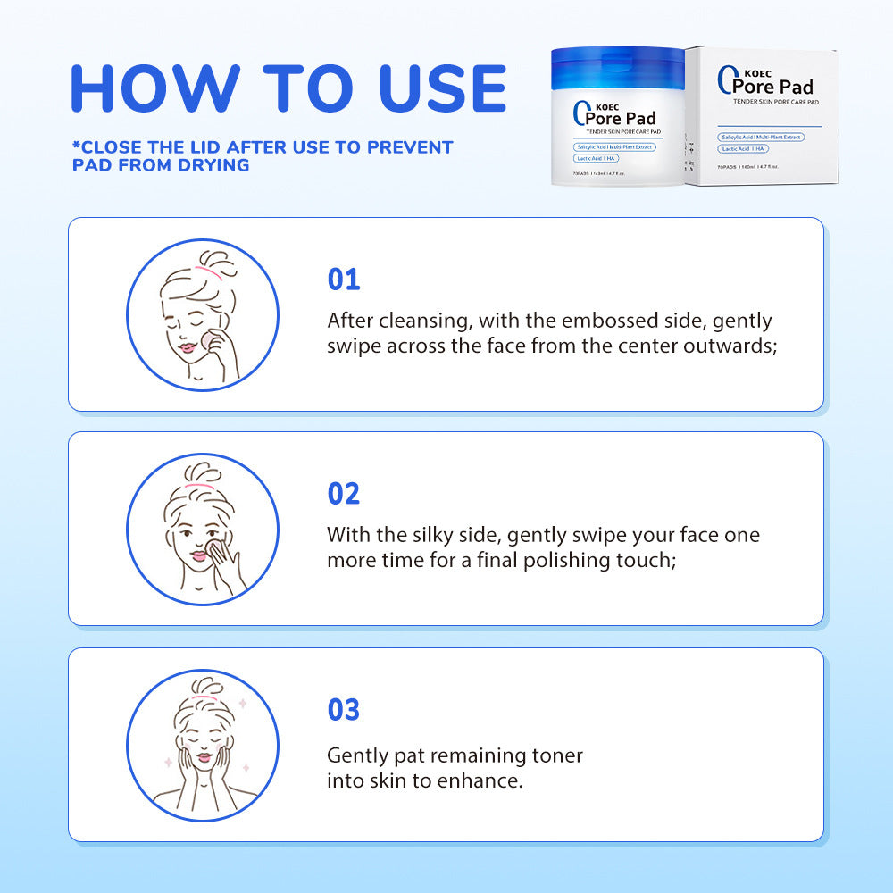 Salicylate Clean Cotton Sheet Pore Exfoliating