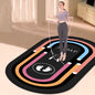 Oval Home Indoor Silent Anti-slip Fitness Thickened Skipping Rope Shock Pad Yoga Mat A&S Collection