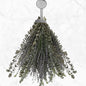 **Elegant eucalyptus lavender stems—refresh your shower decor naturally.** CJ
