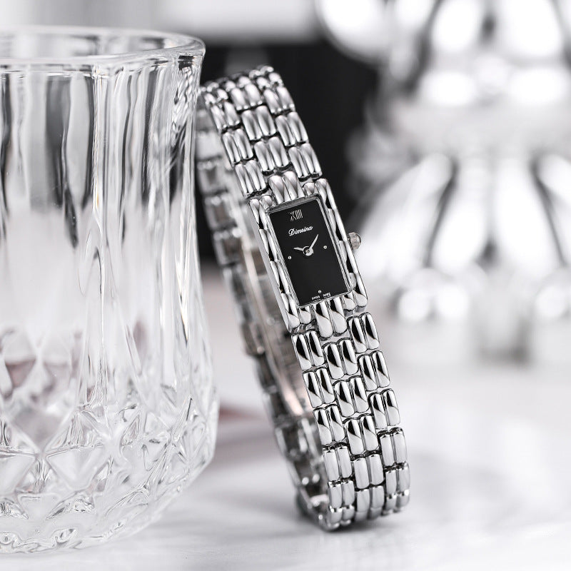 Simple Fashion Square Steel Watch A&S Collection