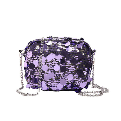 Sequin Women Large Capacity Chain One-shoulder Crossbody Bag A&S Collection
