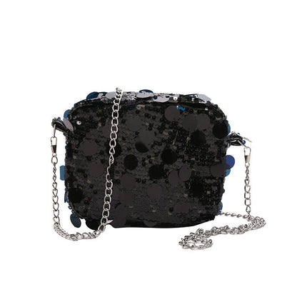 Sequin Women Large Capacity Chain One-shoulder Crossbody Bag A&S Collection