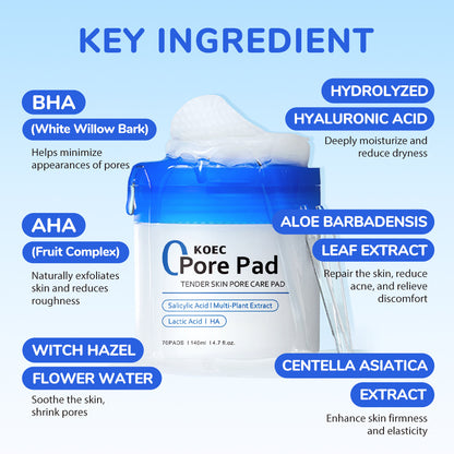 Salicylate Clean Cotton Sheet Pore Exfoliating
