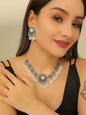Retro Indian Style Necklace And Earrings Suite A&S Collection