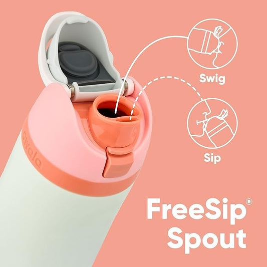 FreeSip Insulated Stainless Steel Water Bottle A&S Collection