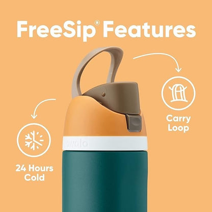 FreeSip Insulated Stainless Steel Water Bottle A&S Collection