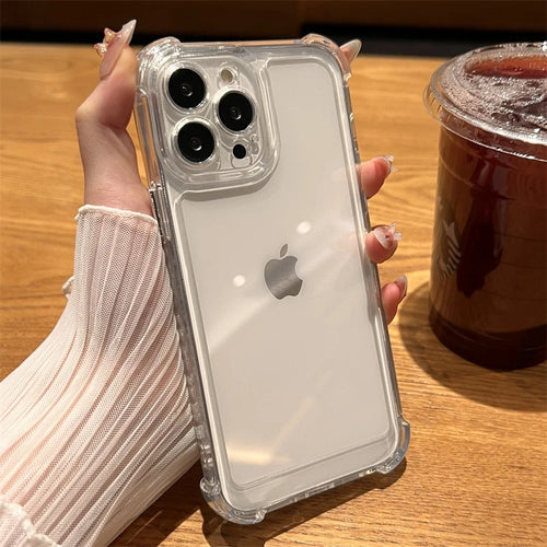 Luxury Shockproof Transparent Case For iPhone 15 14 13 12 11 Pro Max X AliExpress