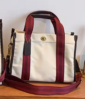 Women's Oversized Canvas Tote Bag, 2024 Spring/Summer A&S Collection