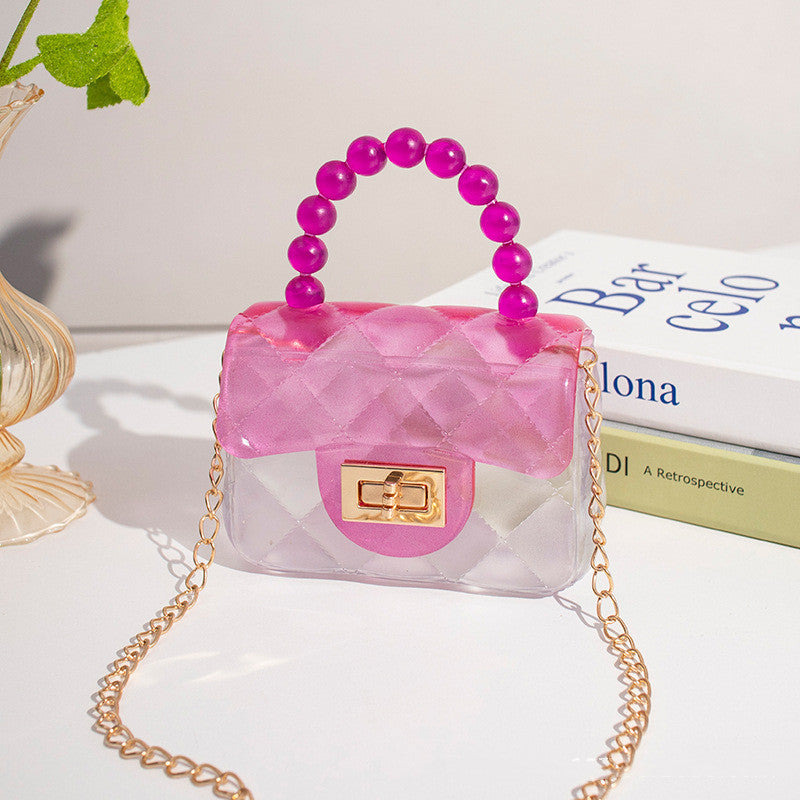 Pearl Handheld Transparent Jelly Bag A&S Collection