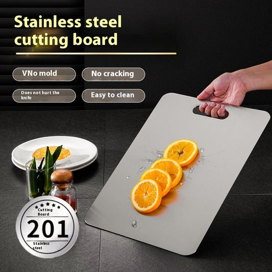 Premium Stainless Steel Cutting Board: Thickened, Anti-Mold Kitchen Tool for Vegetables and Meat – Essential for Every Cook A&S Collection