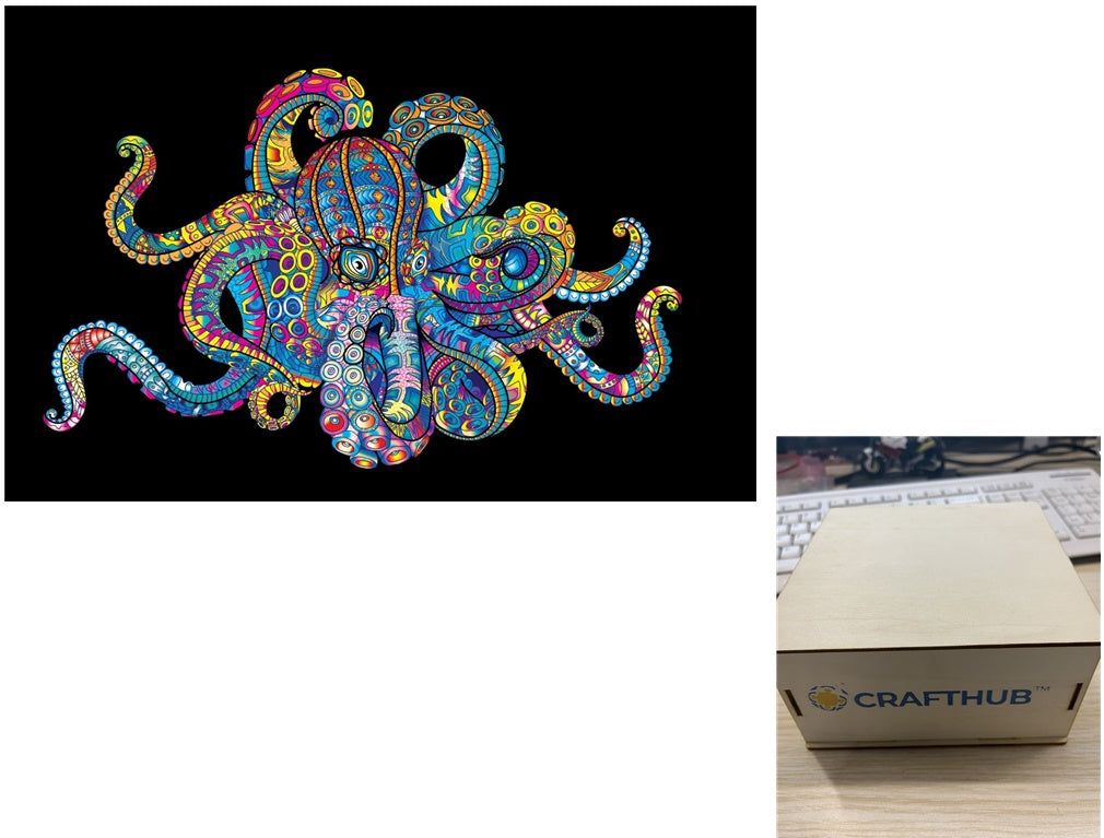 Animal Puzzle Craft Hub: A3 Size Creativity Kit for All Ages A&S Collection