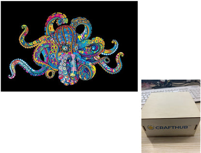 Animal Puzzle Craft Hub: A3 Size Creativity Kit for All Ages A&S Collection