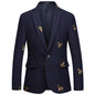 Bee embroidery Korean suit top A&S Collection