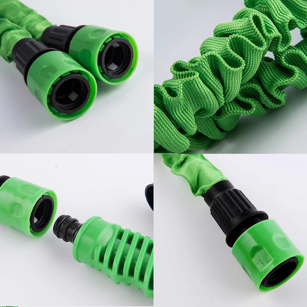 Garden Hose Pipe Water Hose Expandable Magic Hose 7 Patterns Water Gun Foam Pot flexible reels hose Car Wash Gun Sprayer A&S Collection