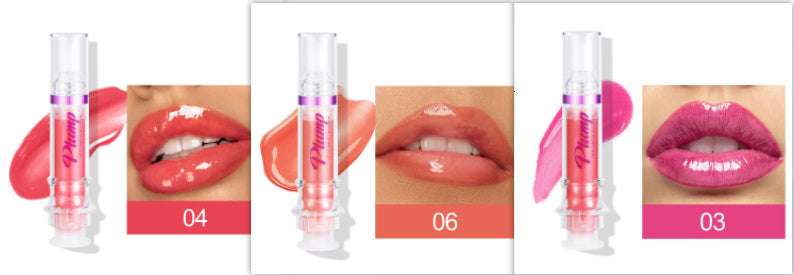 New Tube Lip Rich Lip Color Slightly Spicy Lip Honey Lip Glass Mirror Face Lip Mirror Liquid Lipstick A&S Collection