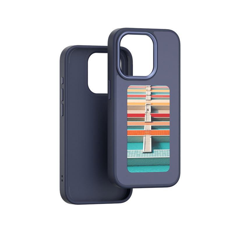 Luxury E-Ink Screen Phone Case: Personalized Design with Unlimited Screen Projection, Battery-Free Technology – New Designer Edition A&S Collection