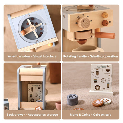 Mini Kitchen Coffee Machine Model Toys A&S Collection