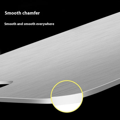 Premium Stainless Steel Cutting Board: Thickened, Anti-Mold Kitchen Tool for Vegetables and Meat – Essential for Every Cook A&S Collection