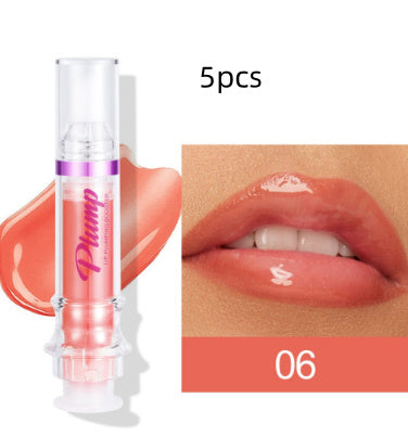 New Tube Lip Rich Lip Color Slightly Spicy Lip Honey Lip Glass Mirror Face Lip Mirror Liquid Lipstick A&S Collection