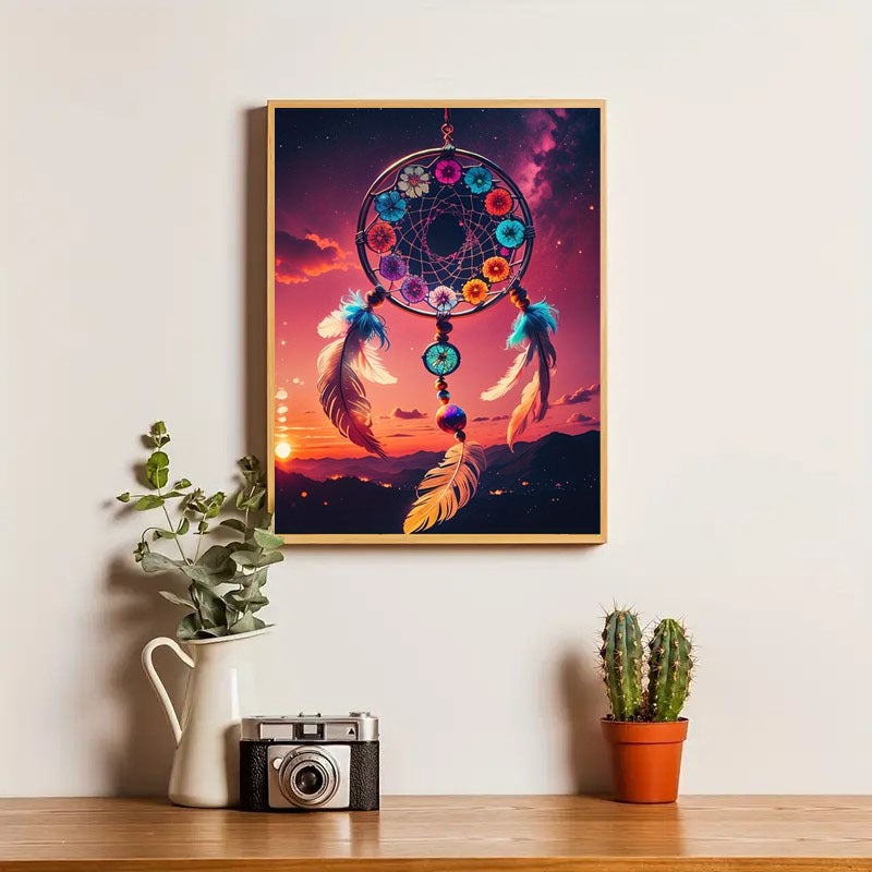 5DDIY Diamond Painting Set - Full Diamond Round Water Diamond Art, Sparkling Mosaic Handmade Home Decoration, Including Durable Canvas And Tools A&S Collection