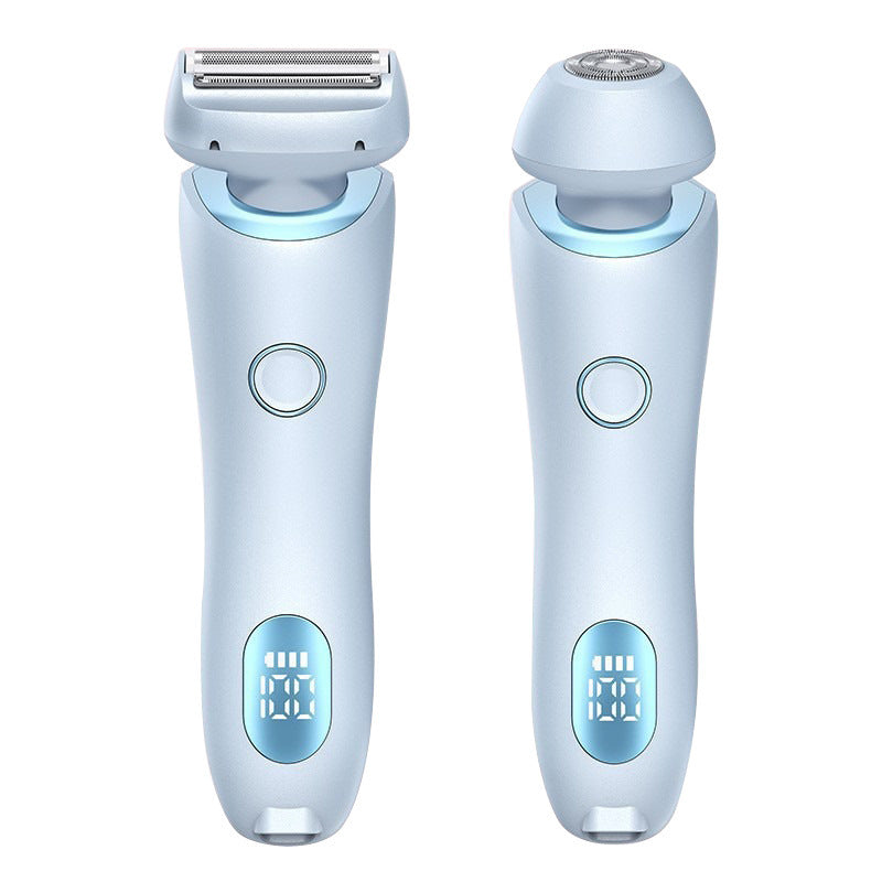 2 In 1 Hair Removal Epilator USB Rechargeable Trimmer Women Body Razor Face Leg Armpit Bikini Hand Pubic Shaver Hair Remover A&S Collection