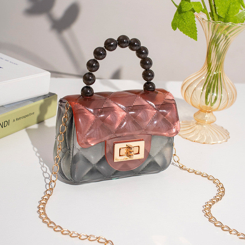 Pearl Handheld Transparent Jelly Bag A&S Collection